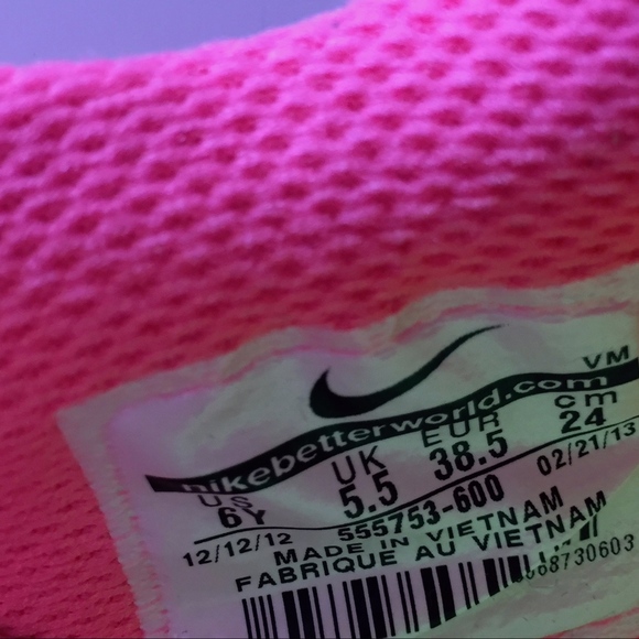 Nike Air Max 2013 Shoes (GS) 555753-600 Size 6 - Picture 6 of 7